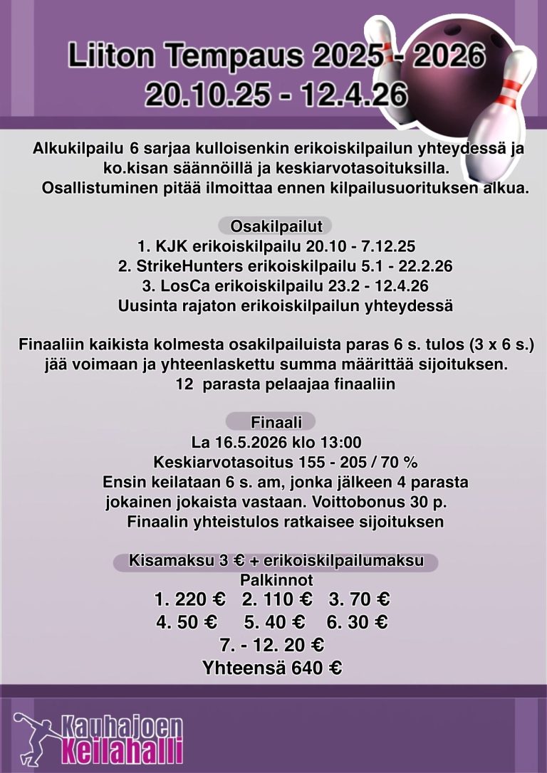 Liiton tempaus mainos